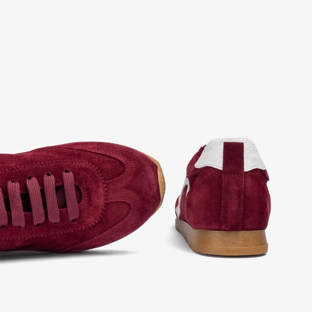 Unisa Dalai Suede Trainer Wine