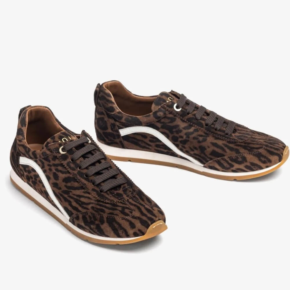 Unisa Dalai Suede Trainer Leopard
