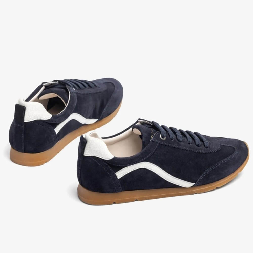 Unisa Dalai Suede Trainer Navy