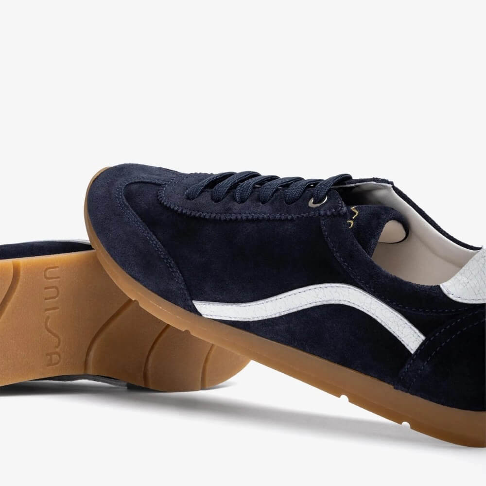 Unisa Dalai Suede Trainer Navy