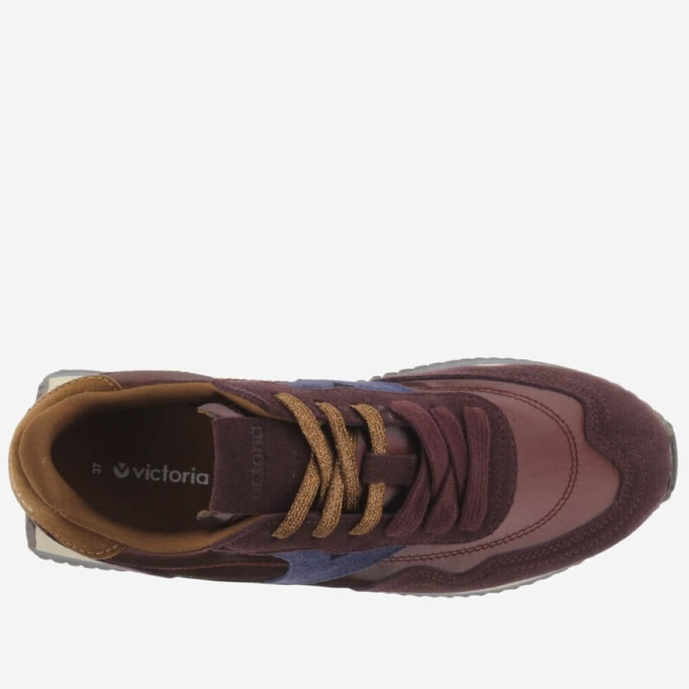 Victoria Cosmos 1134119 Burgundy Wine Trainers