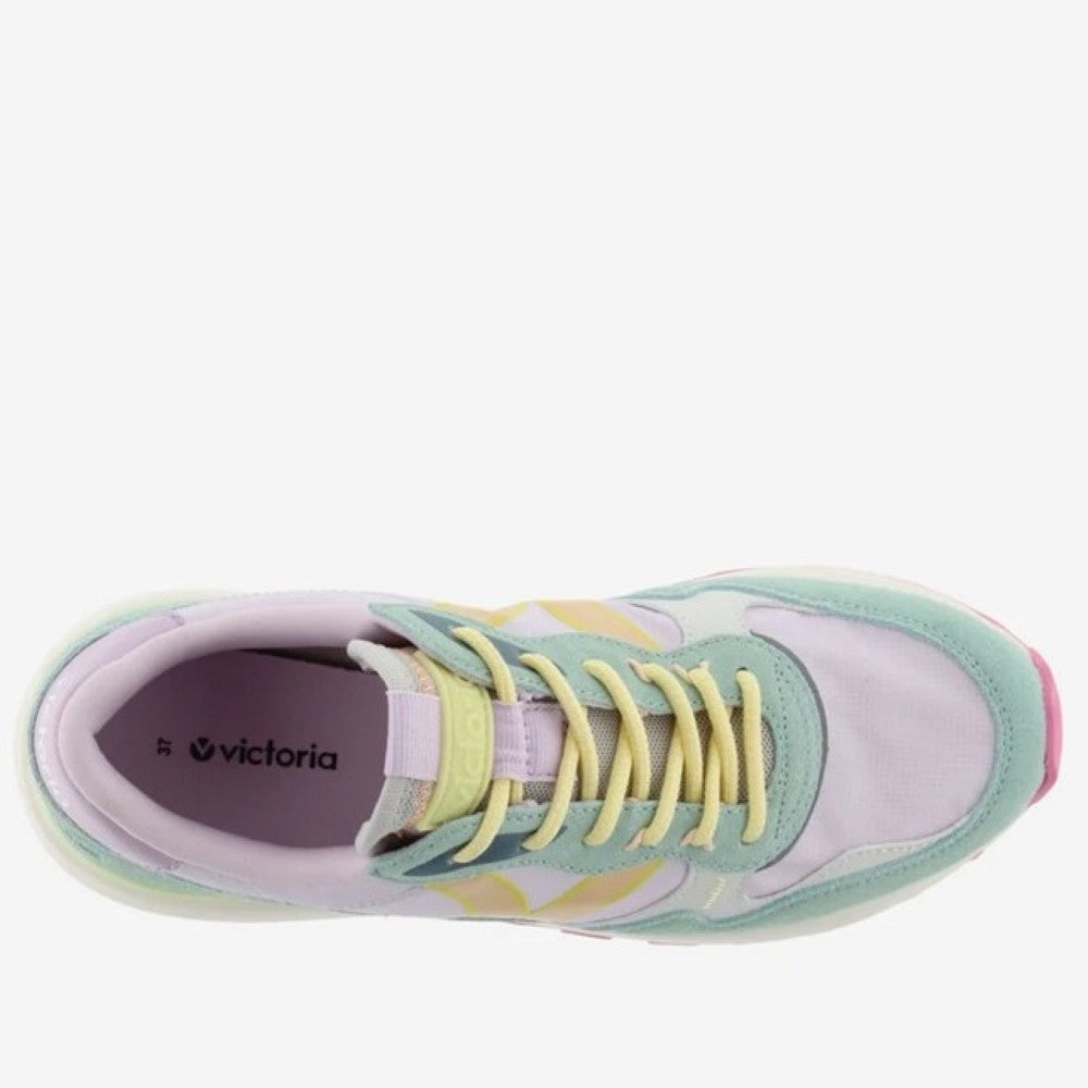 Victoria Multicoloured Trainers on a white background