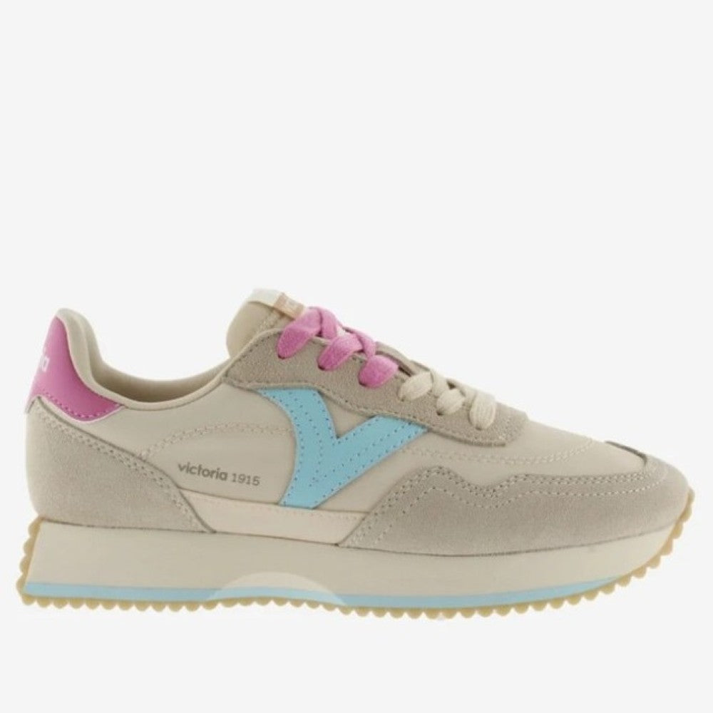 Victoria Multicoloured trainer on a white background