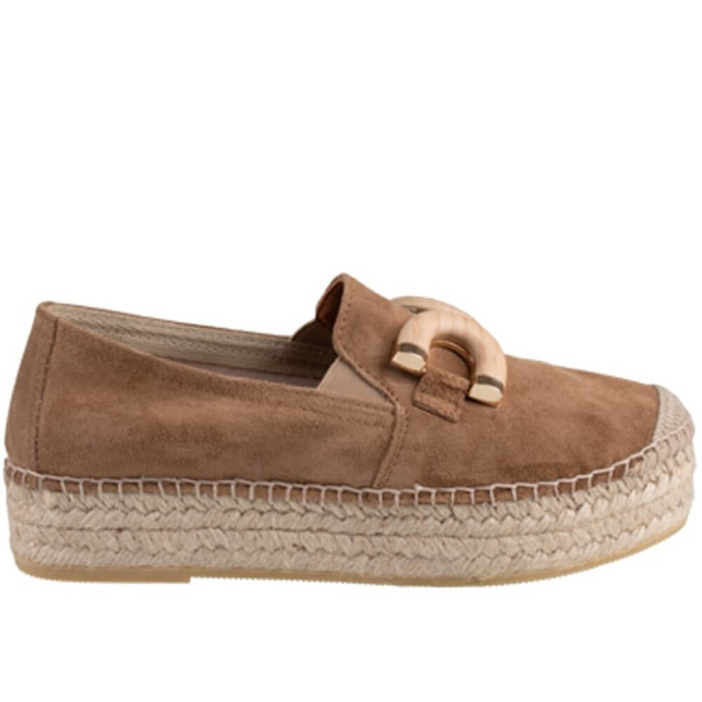 Viguera Jute Platform Espadrilles 2209-WHISKEY