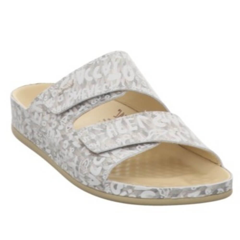 Vital Floral-patterned sandal on a white background
