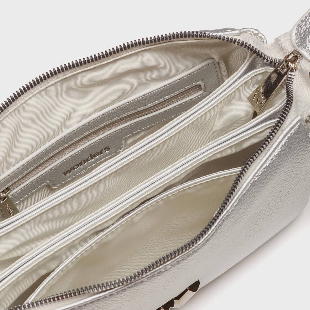Wonders Silver Crossbody bag