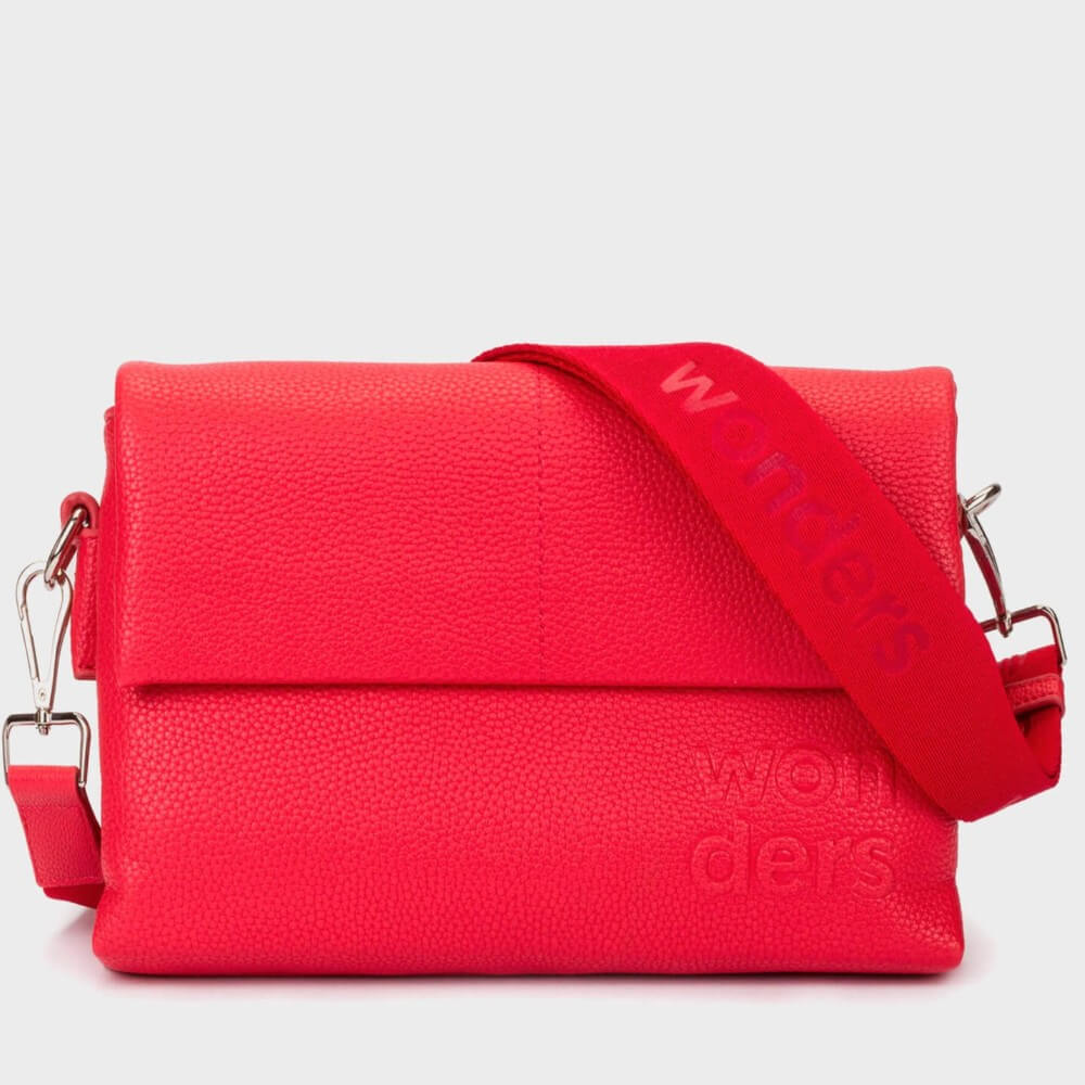Wonders Flame Red Crossbody bag