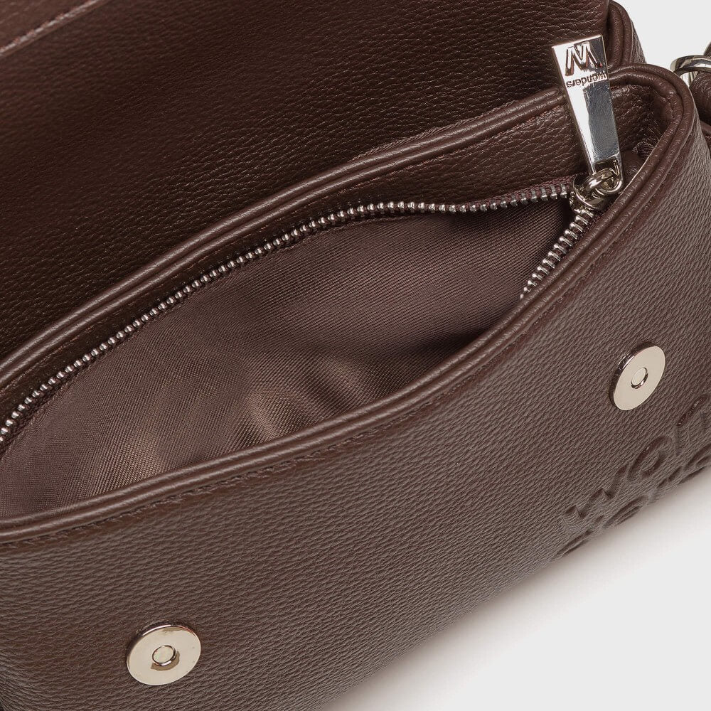 Wonders Mirari WB-54020 Shoulder Bag Coffee Brown