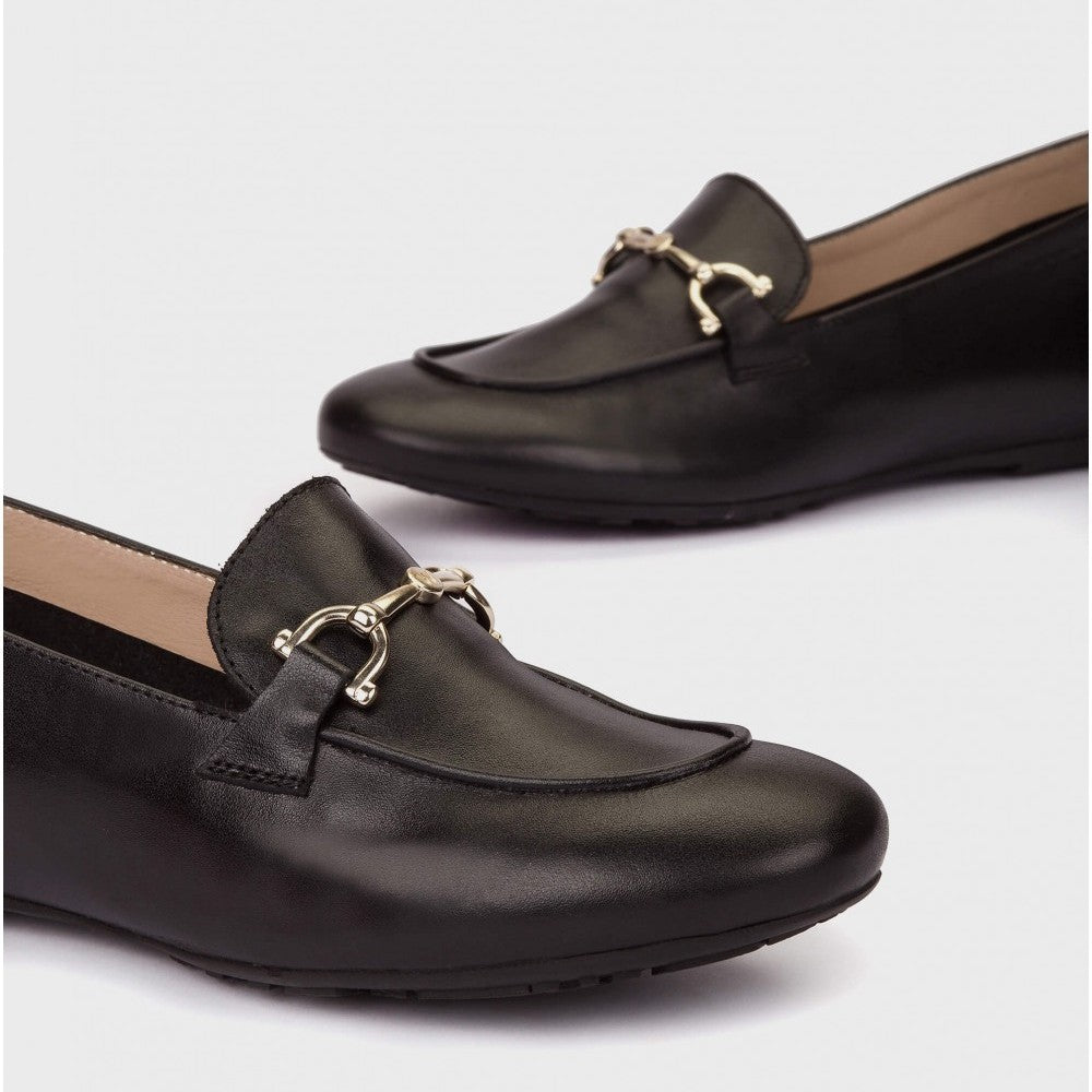 Wonders A-4111 Grace 11 loafer-style ballerinas with a hidden wedge