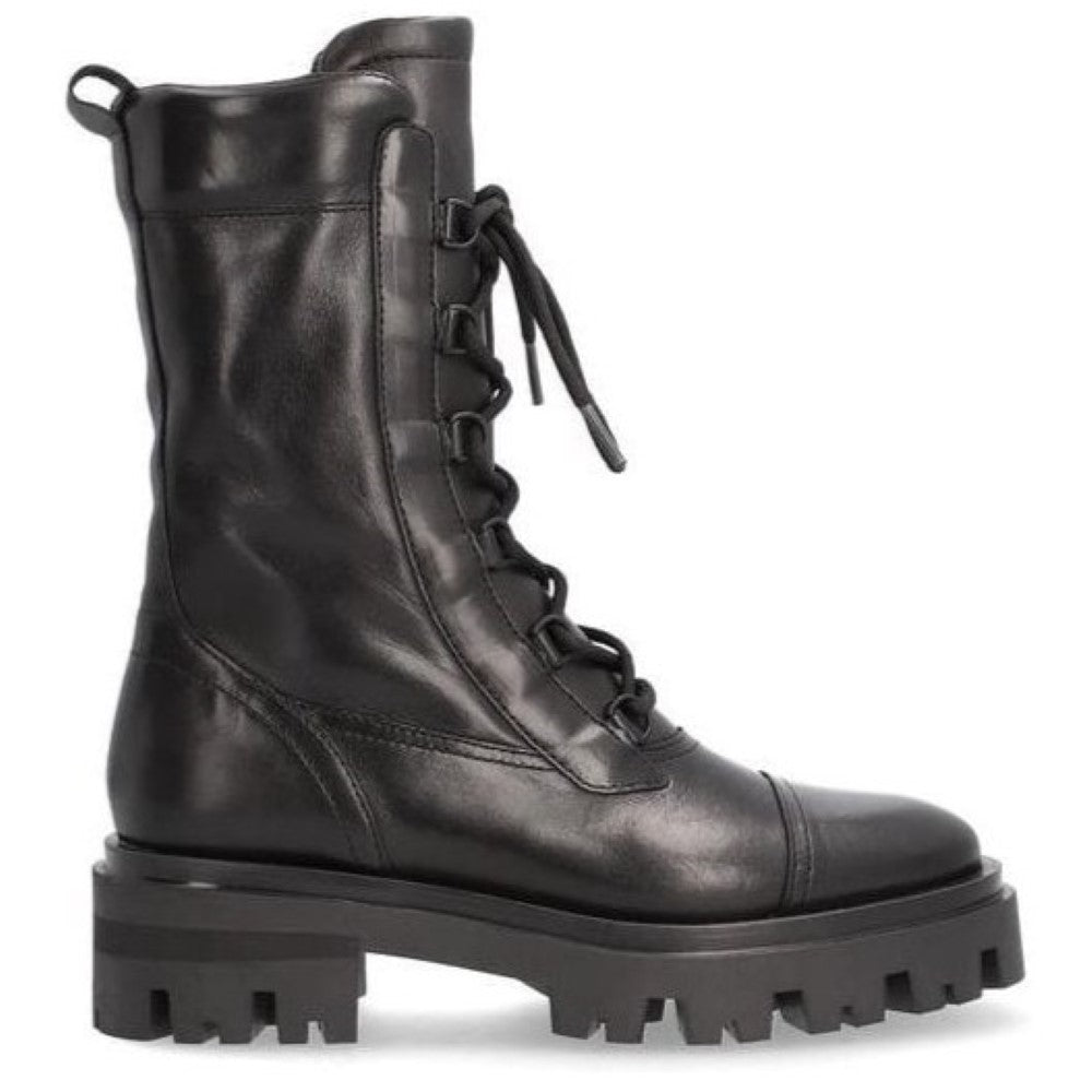 Alpe 2448 Laced Boot-BLACK