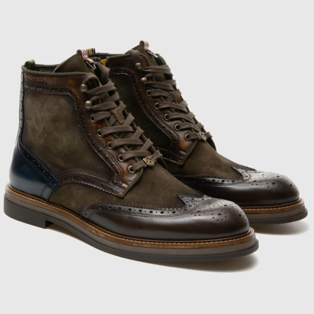 Ambitious BTR Brouge Boot 12432B -BROWN