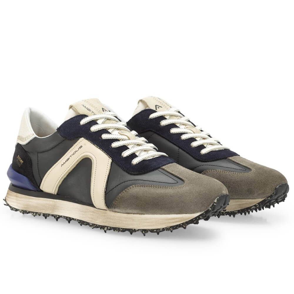 Ambitious Rhome Trainer 11538-TAUPE BLACK