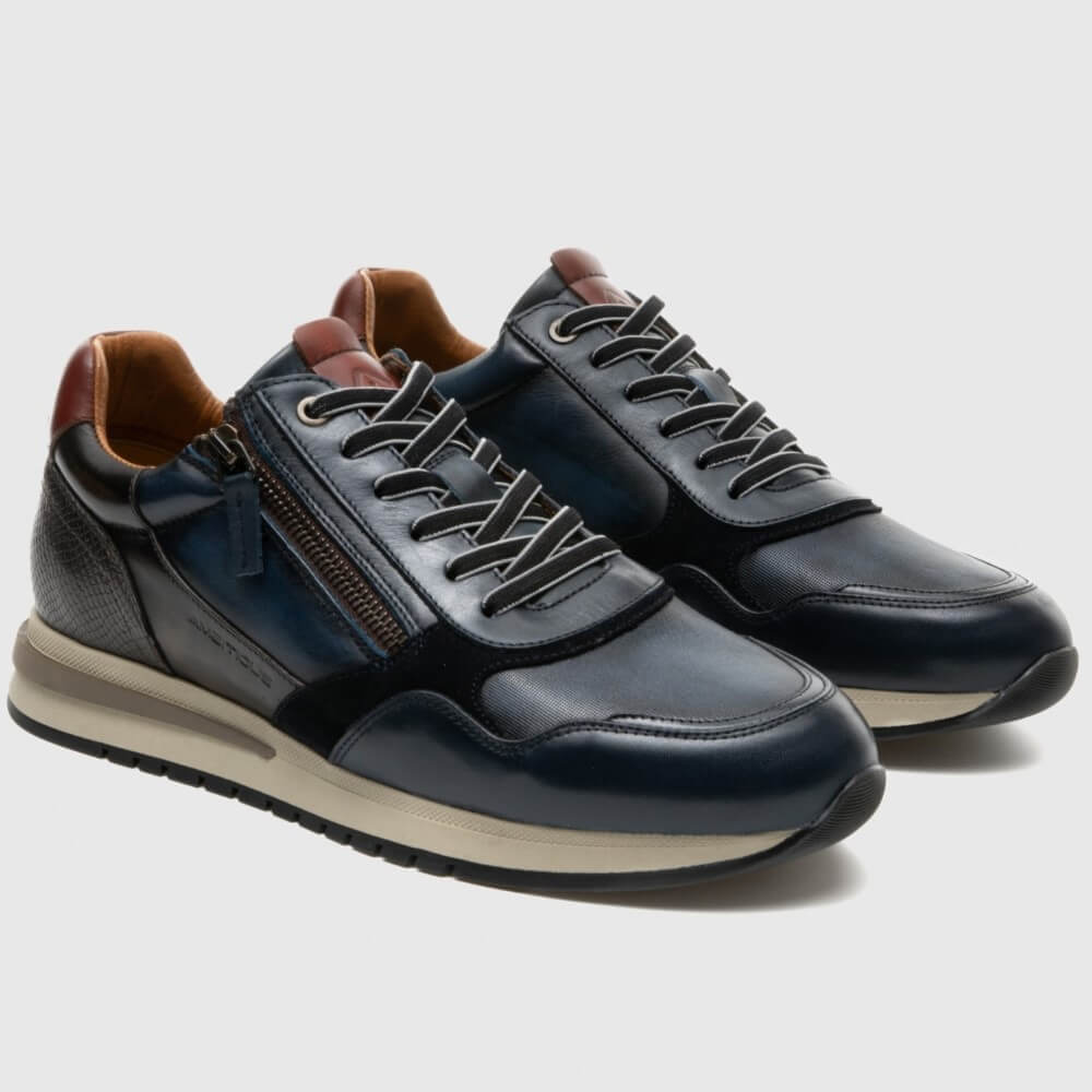 Ambitious Temple 13719 Sneakers-NAVY