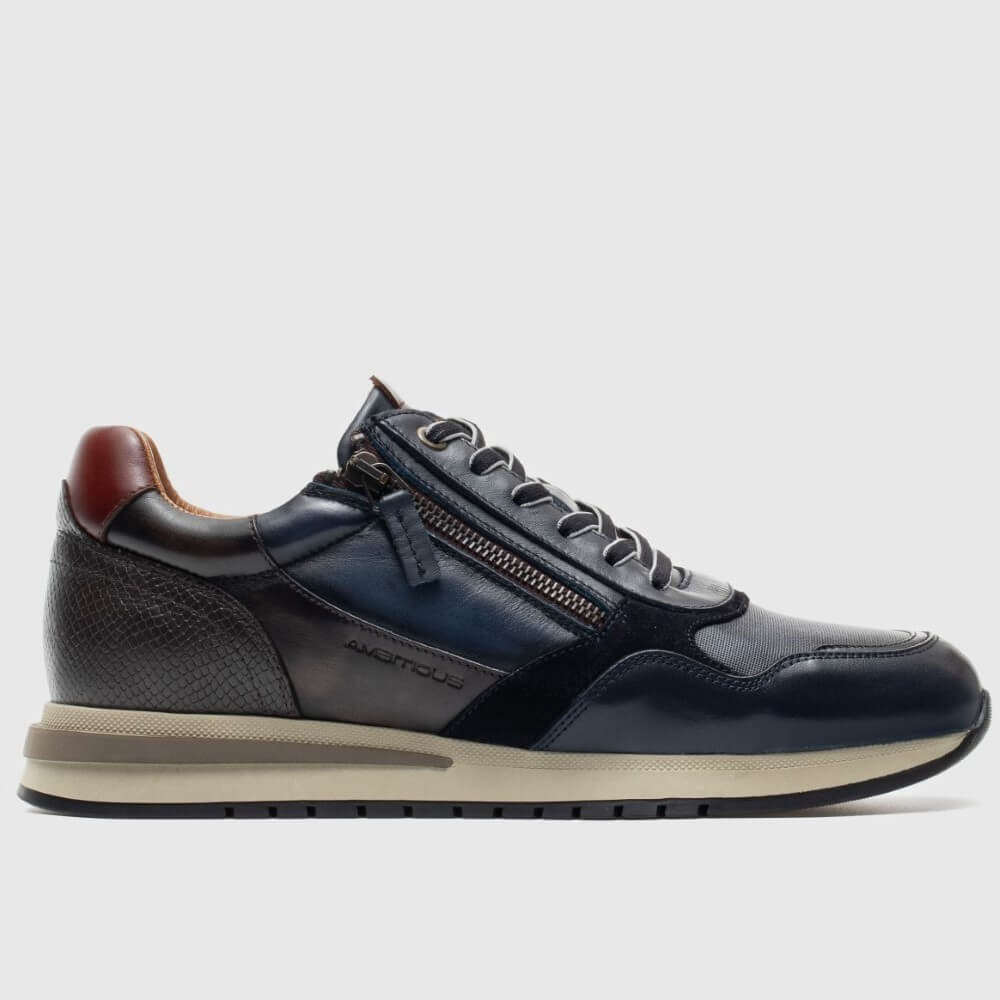 Ambitious Temple 13719 Sneakers-NAVY