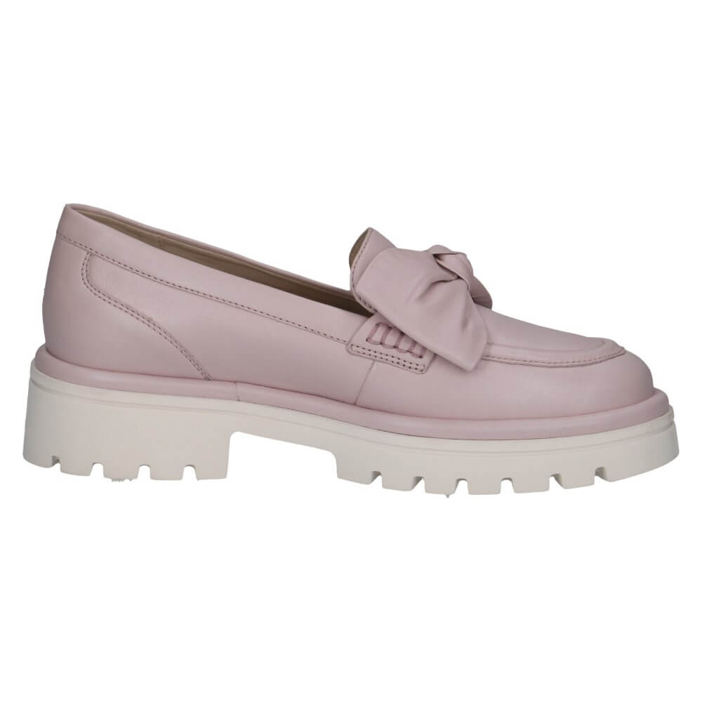Caprice 9-24751 Chunky Leather Loafer -PINK