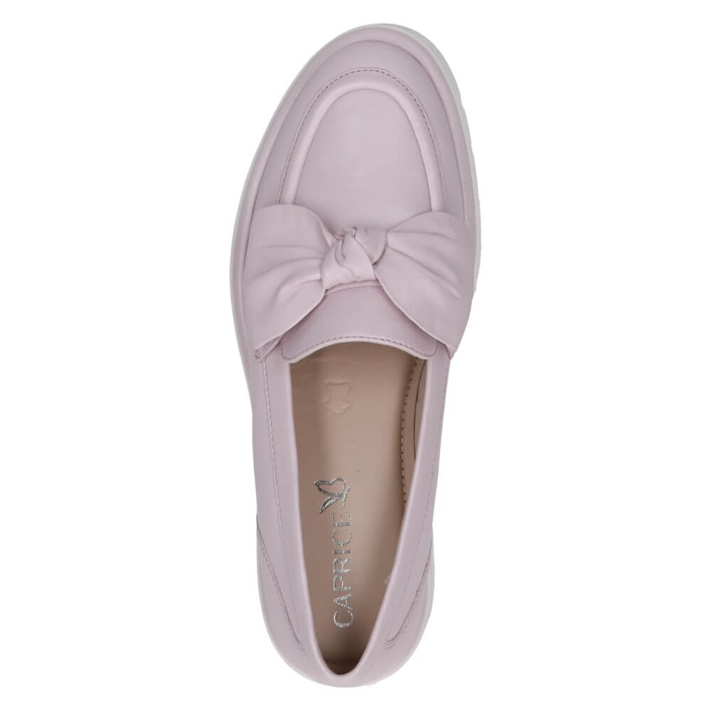 Caprice 9-24751 Chunky Leather Loafer -PINK