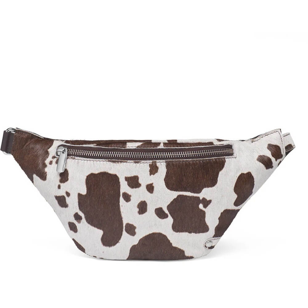 Depeche Leather Bumbag 16394 Cow Print