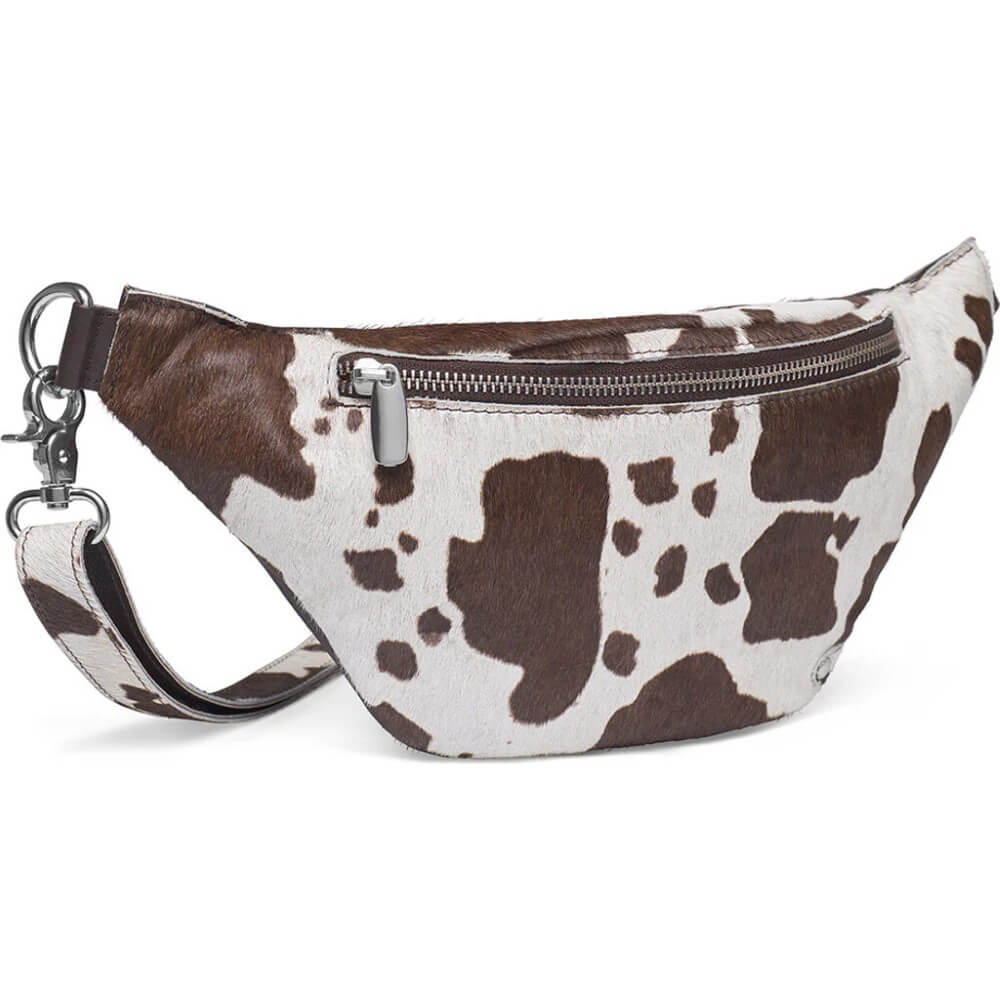 Depeche Leather Bumbag 16394 Cow Print