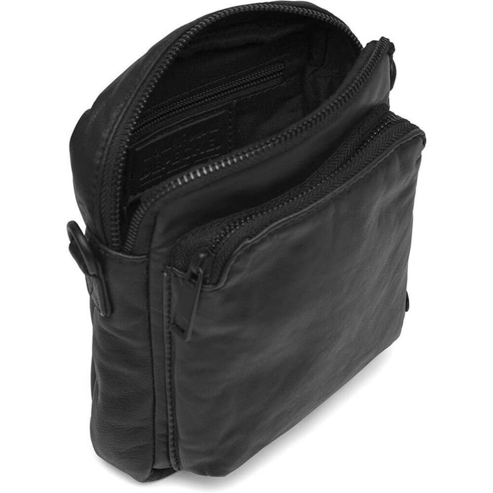 Depeche Leather Mobile Bag 15818 All Black