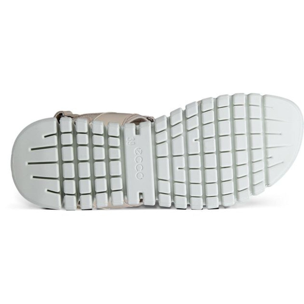 Ecco Gruuv Sol Leather Sandal 206903 Limestone Beige