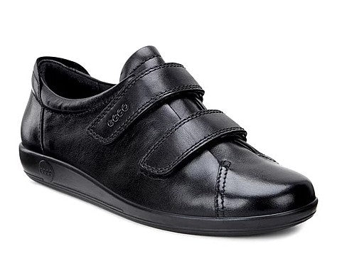 Ecco Soft 2.0 Velcro 206513-BLACK