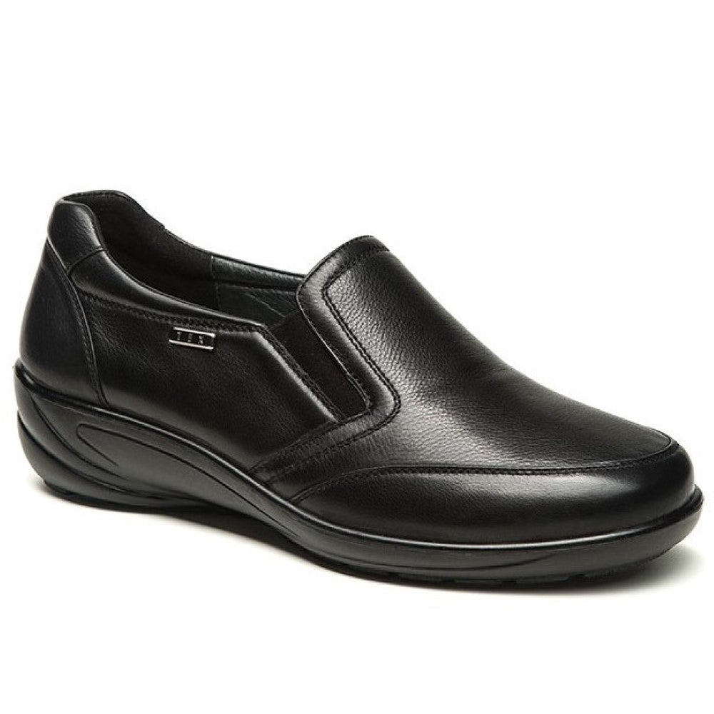 G Comfort P-9512S Waterproof Slip-on-BLACK