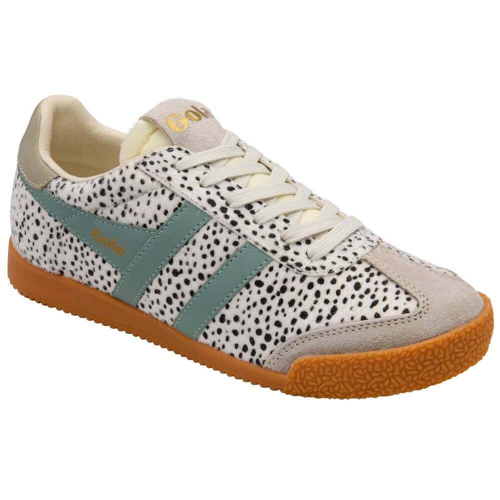 Gola Elan Cheetah gum sole sneakers 