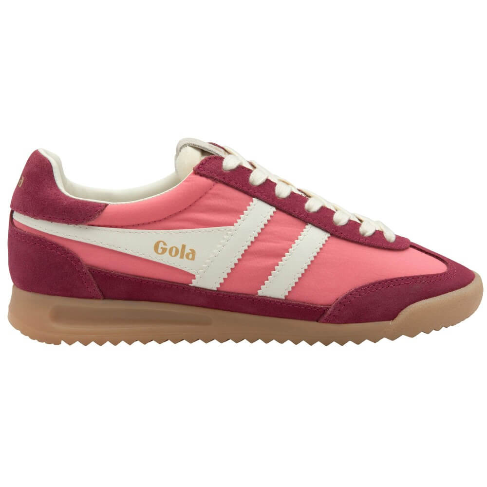 Gola Classics Women's Firefly Trainers Bubble-gum/Cerise/Off White