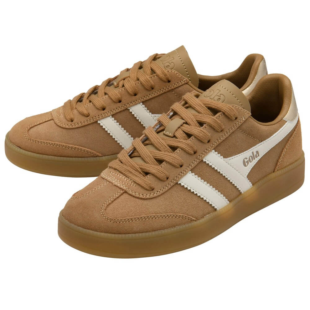 Gola Viper Carmel white gum sole sneakers