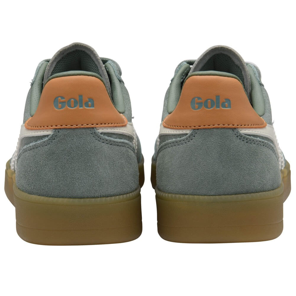 Gola Classics Women's Viper Trainers Green Mist/Off White/Salmon/Gum