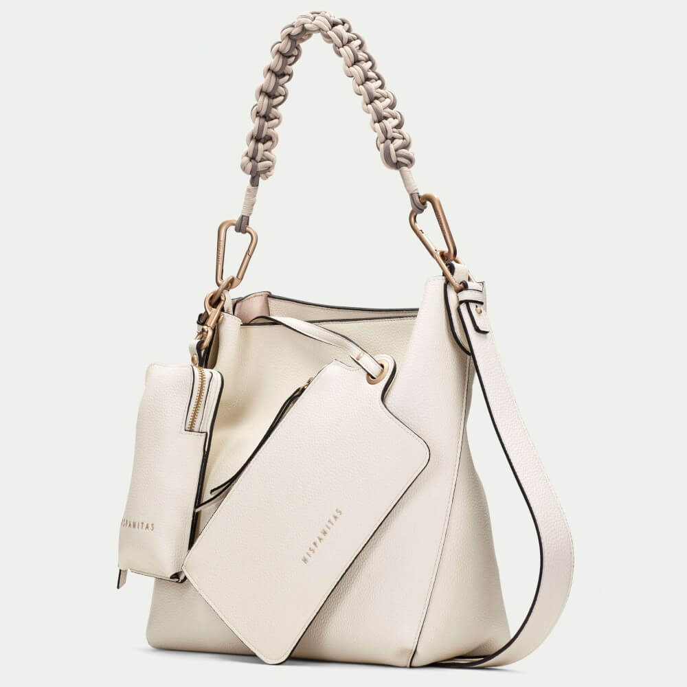 Hispanitas Bag BV253843 Latte Shoulder bag.