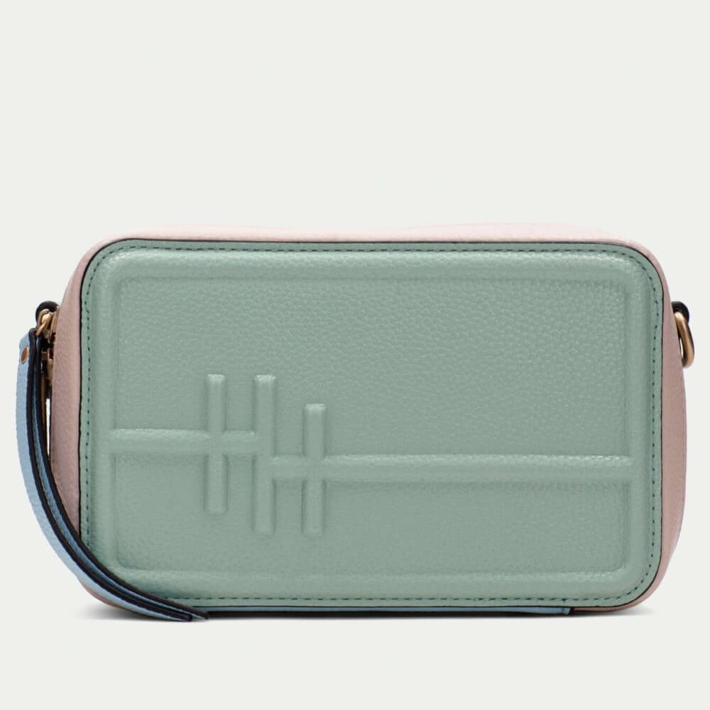 Hispanitas Shoulder Bag BV253979 Multi Eucalyptus Green