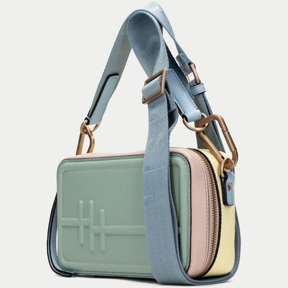 Hispanitas Shoulder Bag BV253979 Multi Eucalyptus Green