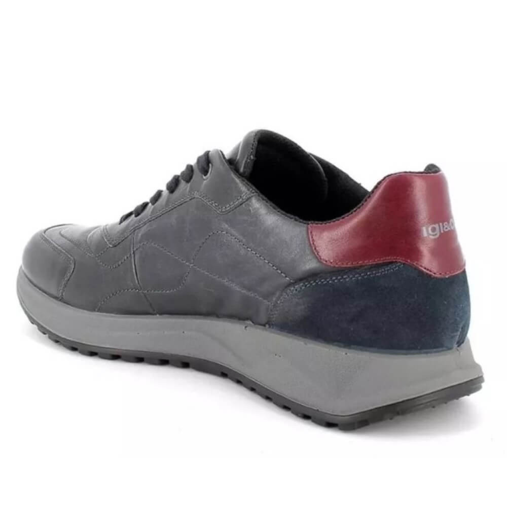 Igi & Co Casual Leather shoe 46407 -NAVY