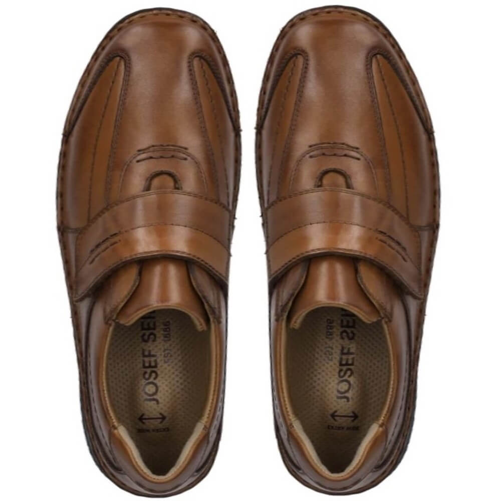 Josef Seibel Alec Extra Wide-COGNAC