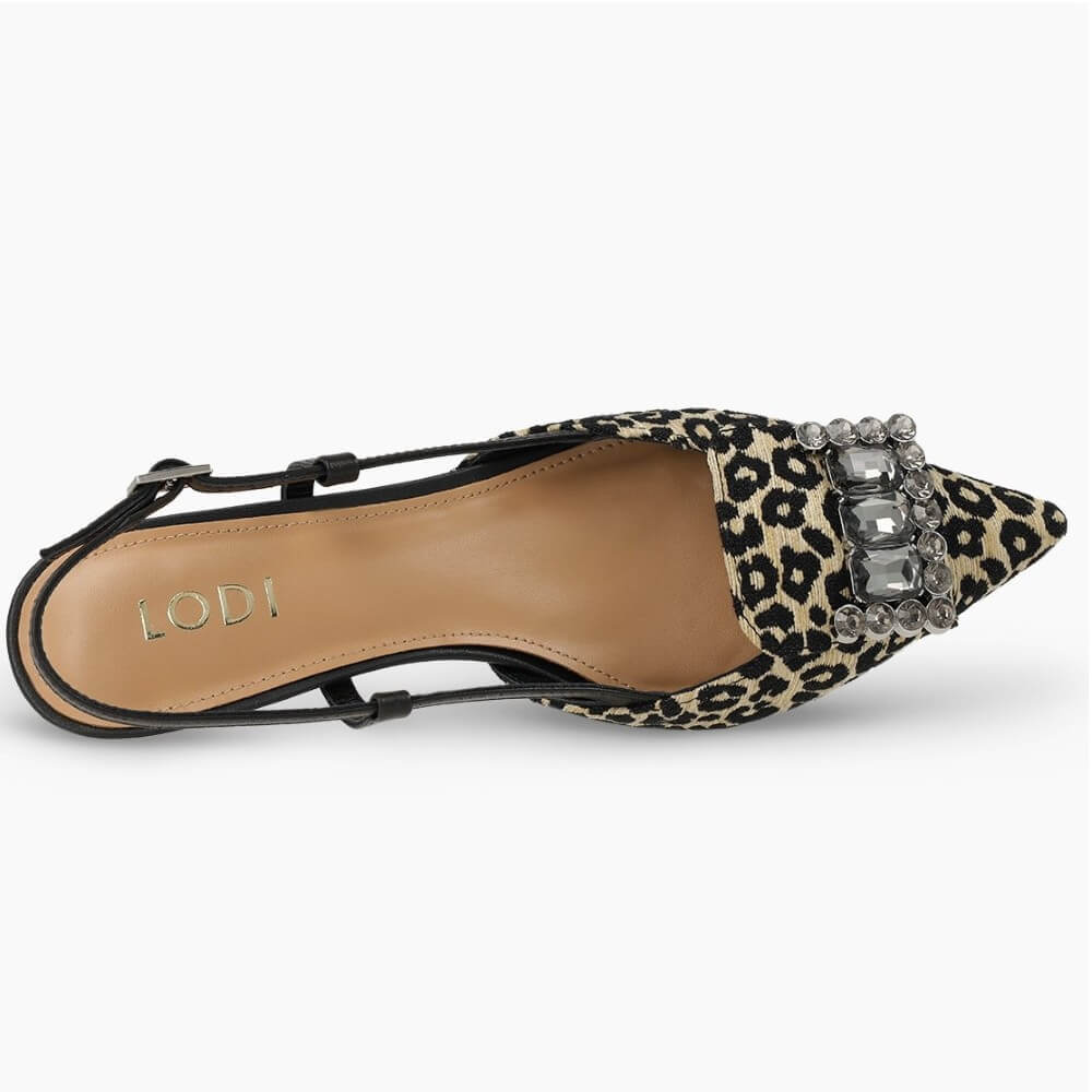 Lodi A-Casiopea Slingback Courts Black