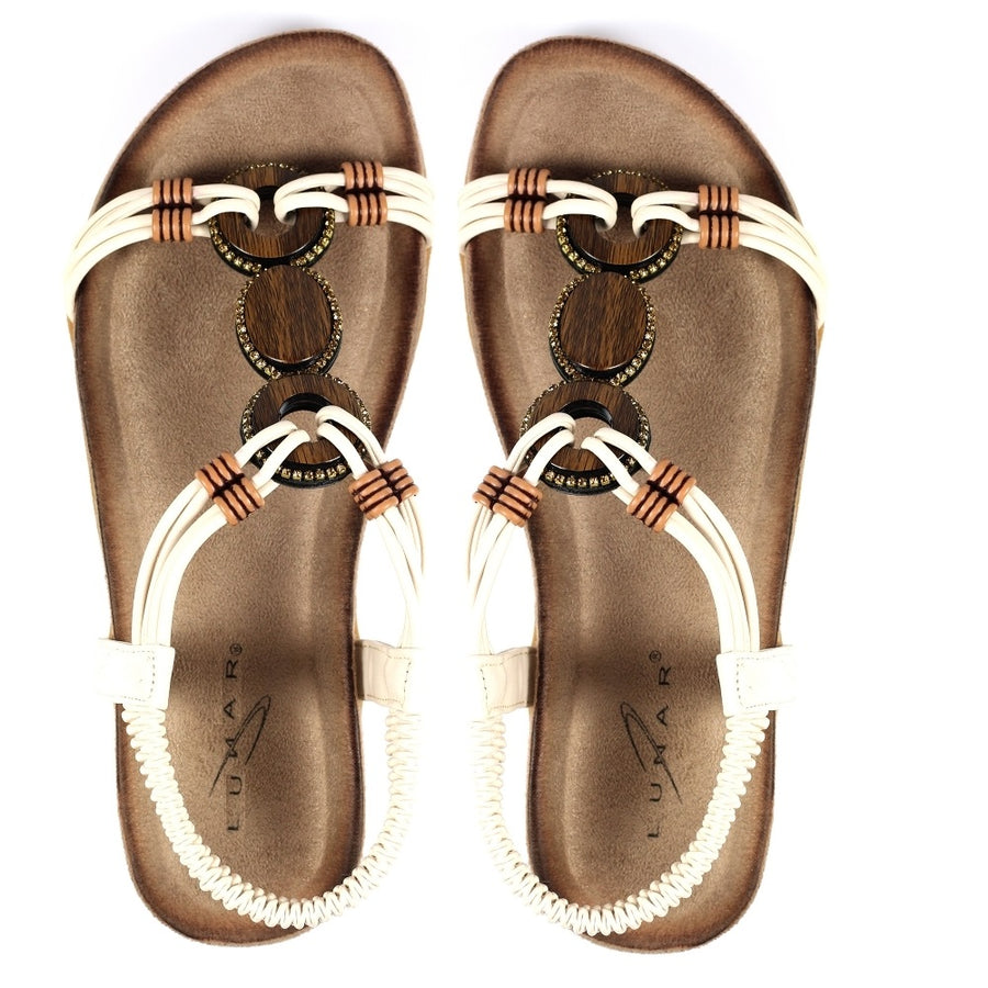 Lunar ADELE Sandal OFF WHITE