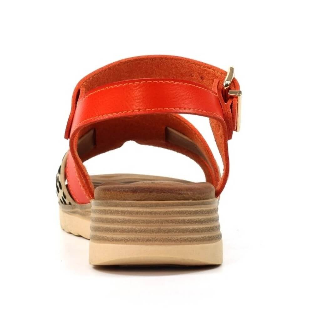 Lunar Carla Sandals-ORANGE