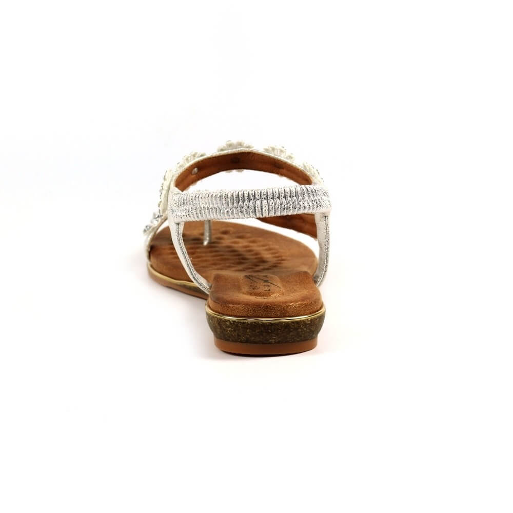 Lunar Charlotte Silver Sandal