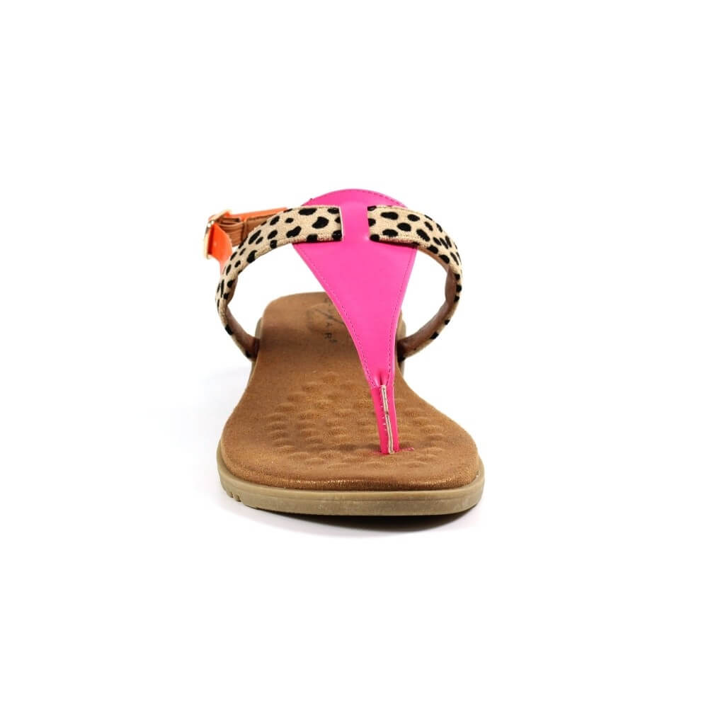 Lunar Gina Sandals-FUCHSIA