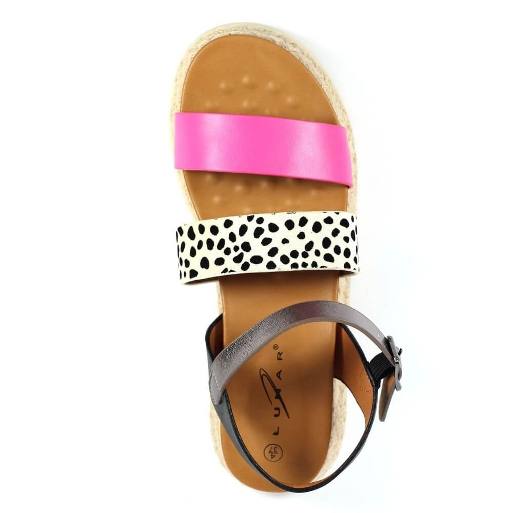 Lunar Summer Sandal-FUCHSIA
