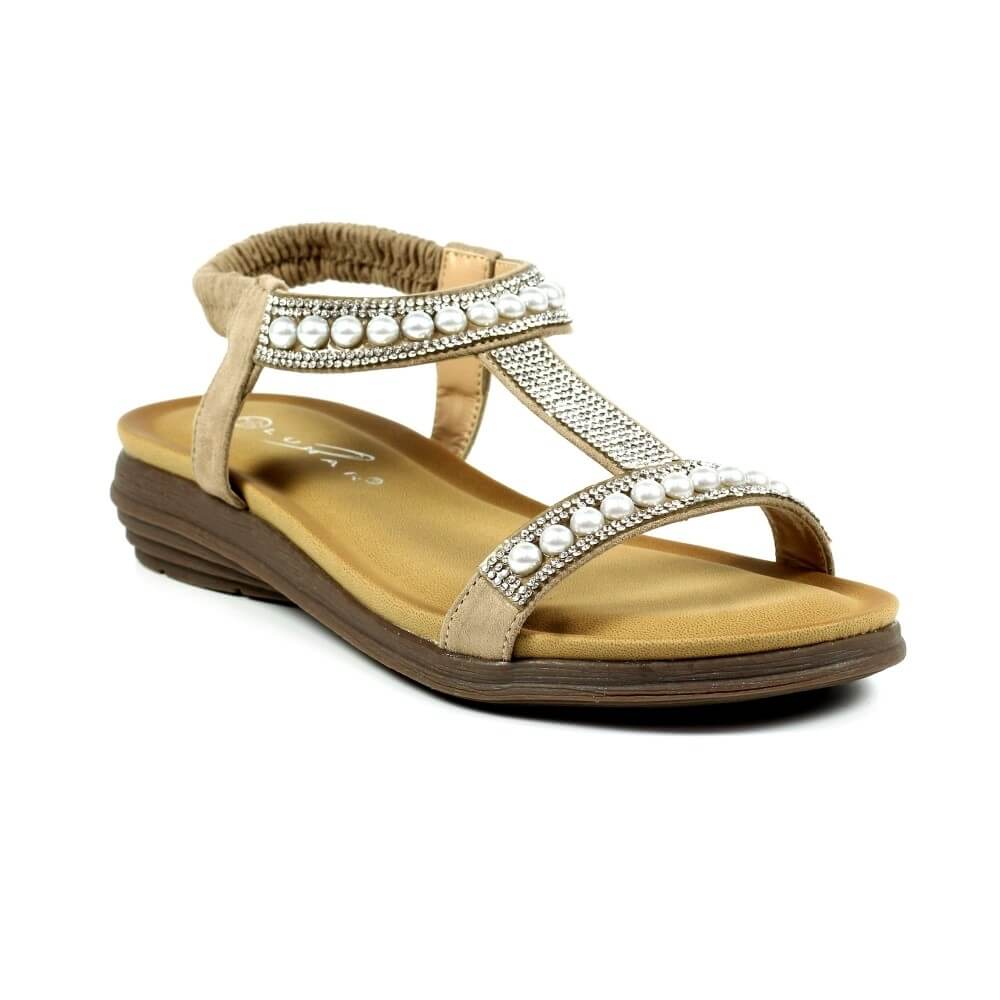 Lynn Toe Loop Sandal - Ladies Sandals from Lunar Shoes UK