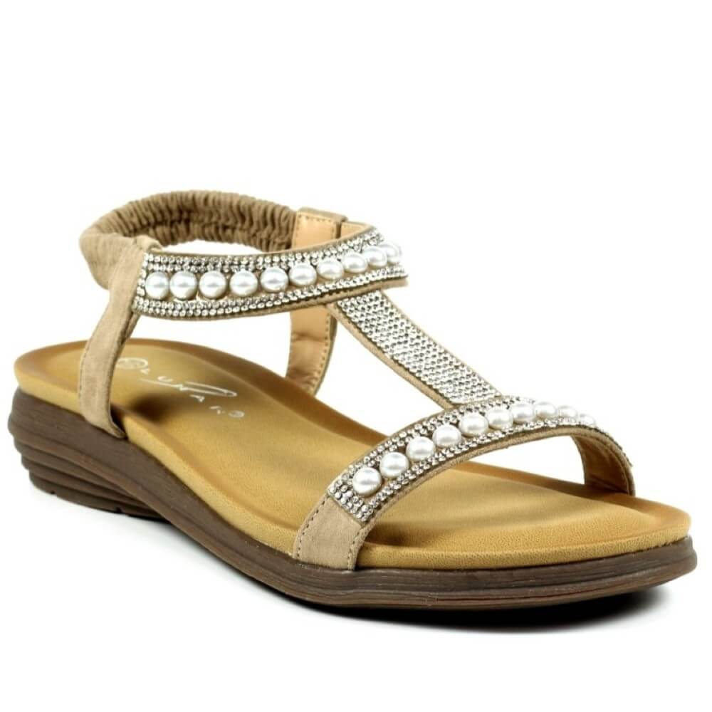 Lunar Tancy Sandals-BEIGE