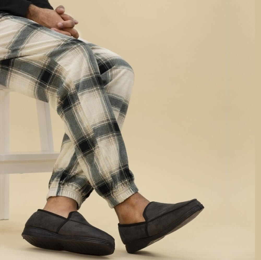 Lunar Eden II Gents Slippers KMD104 Grey