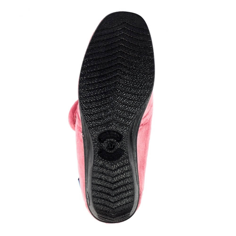 Lunar Heather Paula II Velcro Slipper KLA035 Pink