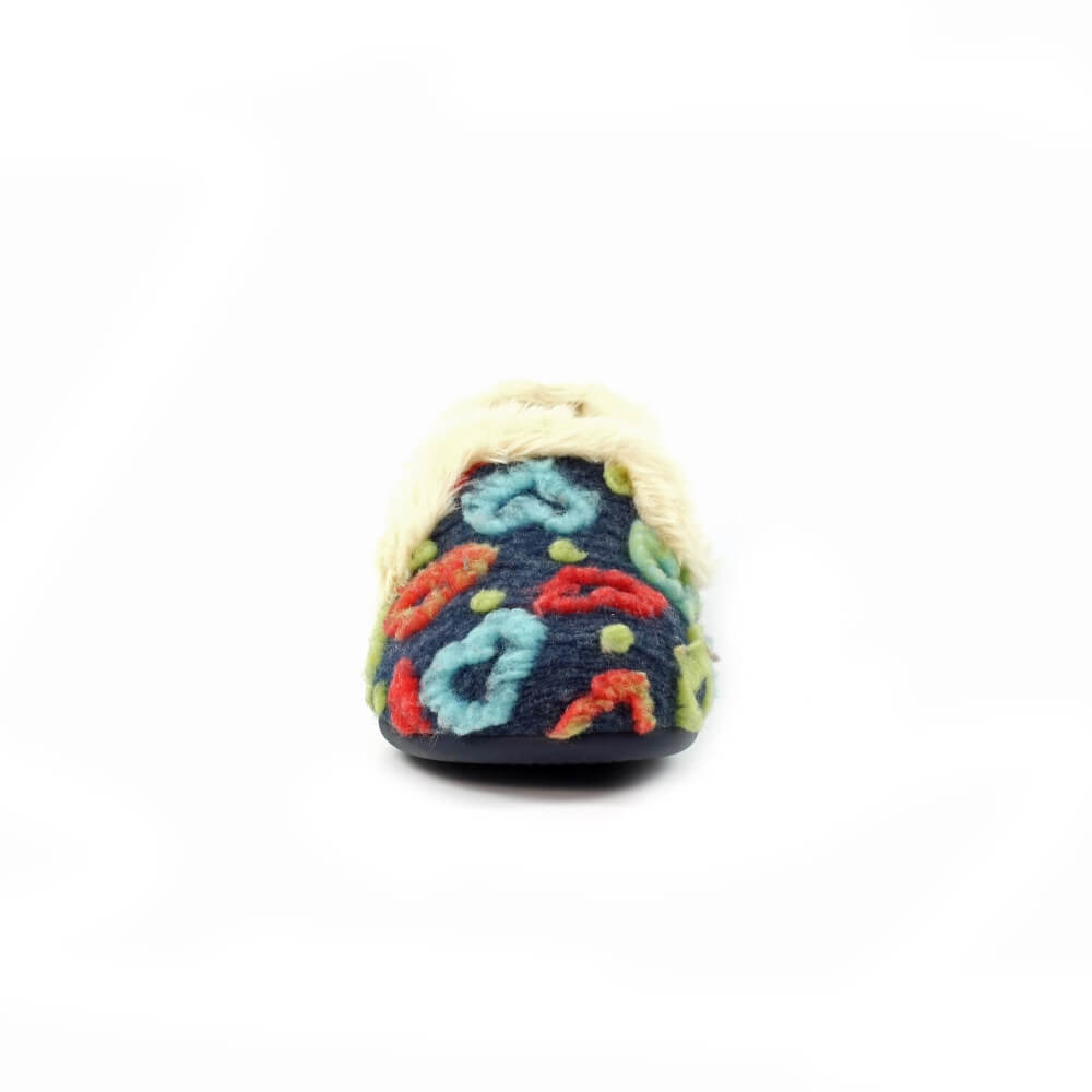 Lunar Truffle Hearts Slipper KLA230 Blue