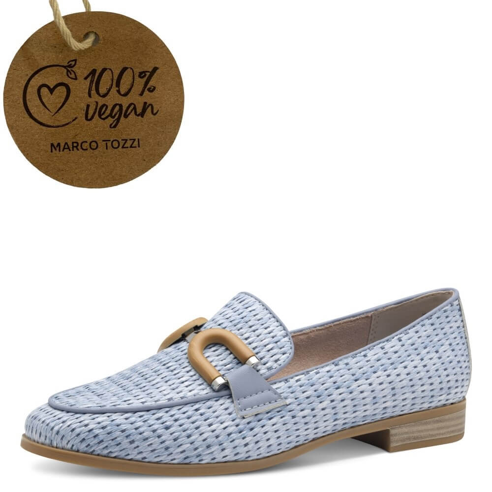 Marco Tozzi 2-24221 Vegan Loafer Polar Blue