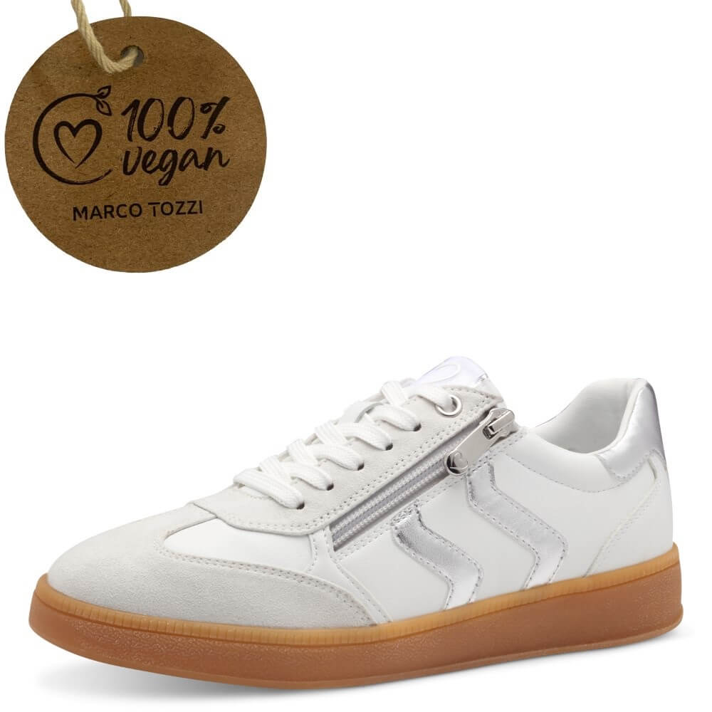 Marco Tozzi 2-23739 Vegan Trainers -WHITE