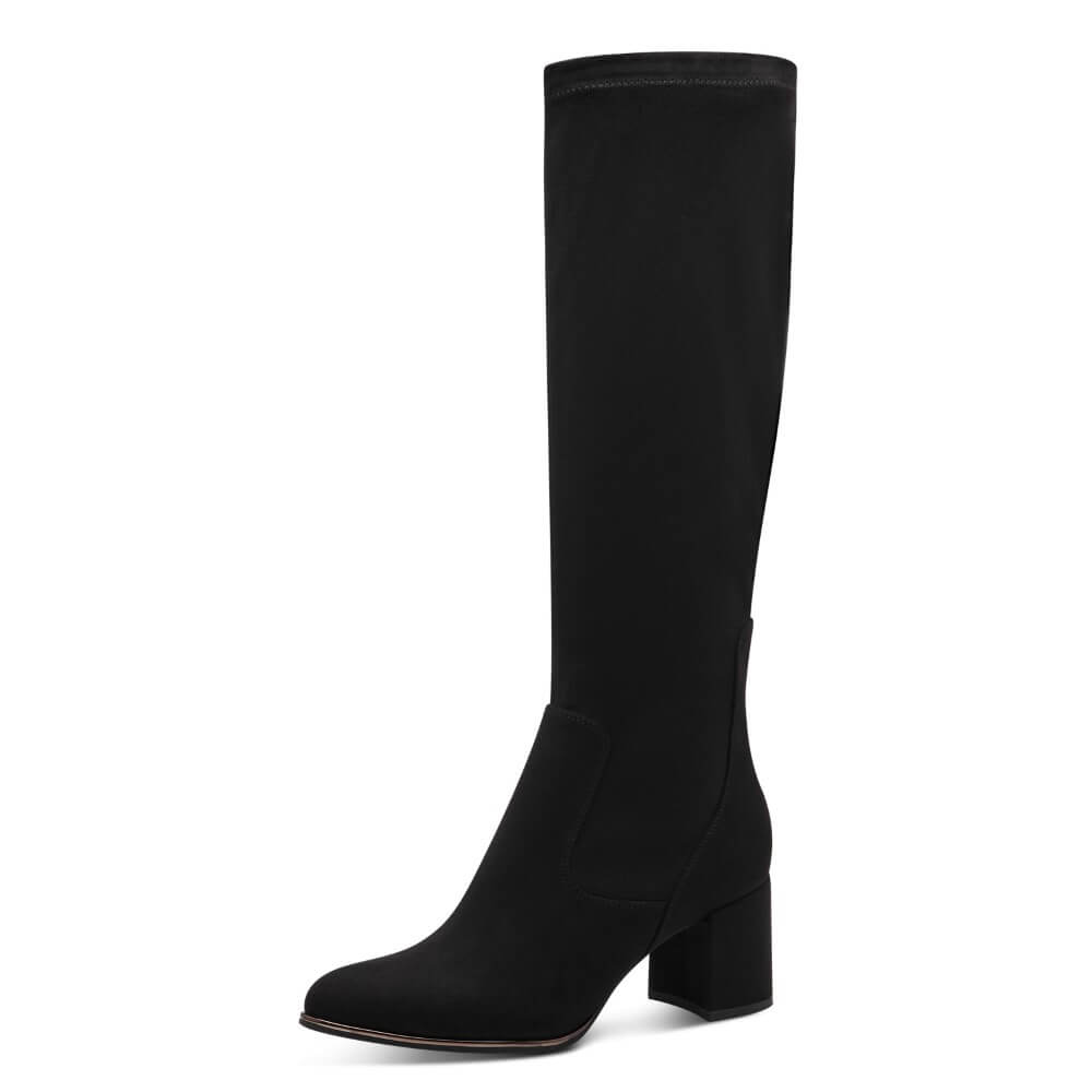 Marco Tozzi 2-25500 Knee High Boots-BLACK