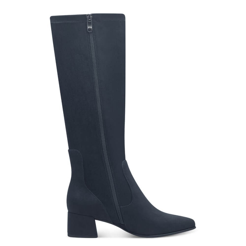 Marco Tozzi 2-25524 Knee High Boots Vegan-NAVY